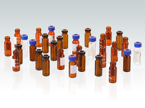 Borosilicate glass controlled injection vial